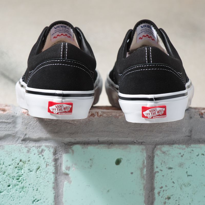 Bajos Vans Skate Era Hombre Negros Blancos | Mexico-VUR701862