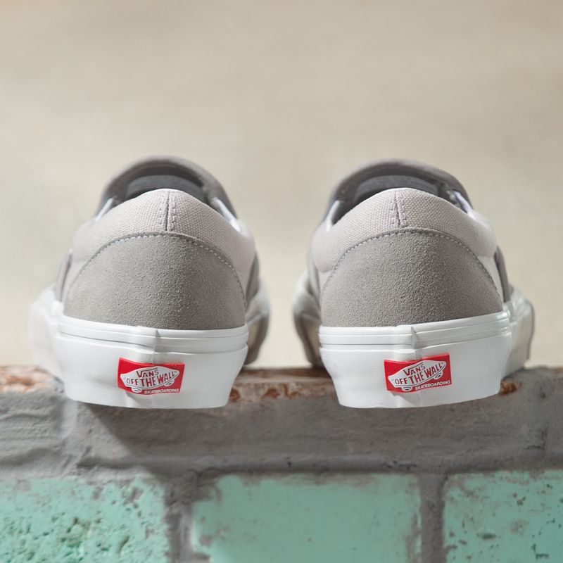 Bajos Vans Skate Mujer Grises | Mexico-RXD397246