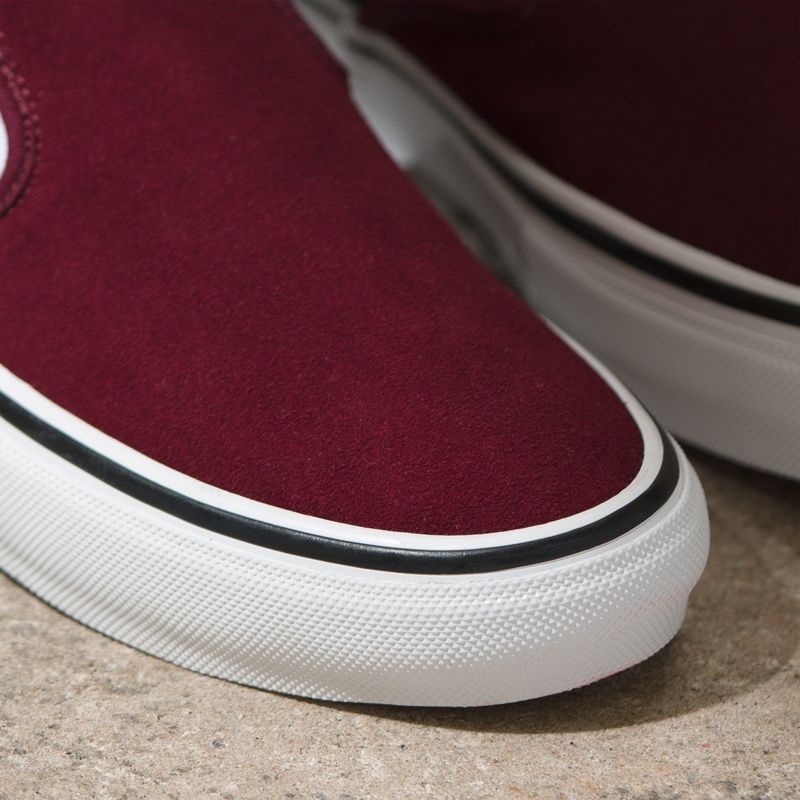 Bajos Vans Skate Mujer Vino Negros | Mexico-QDK073694