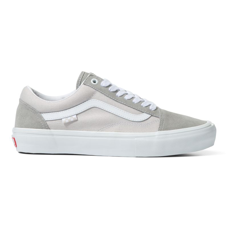 Bajos Vans Skate Old Skool Hombre Grises | Mexico-VAS504976