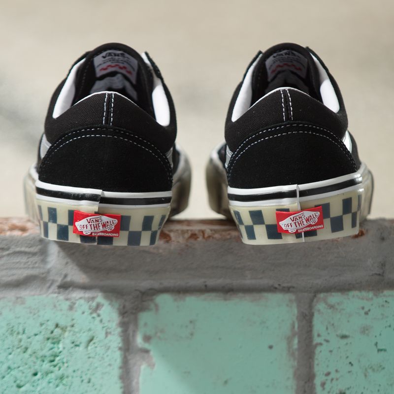 Bajos Vans Skate Old Skool Hombre Negros | Mexico-VPL627498