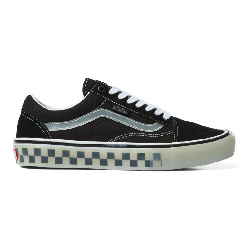 Bajos Vans Skate Old Skool Hombre Negros | Mexico-VPL627498