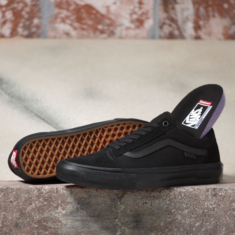 Bajos Vans Skate Old Skool Mujer Negros | Mexico-BWO453209