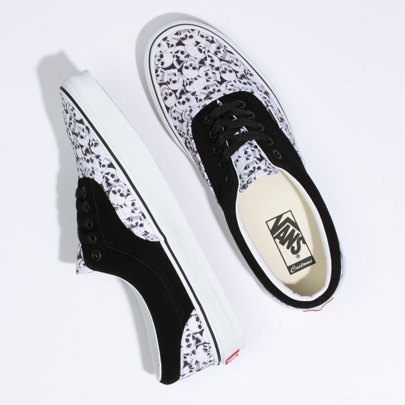 Bajos Vans Skulls Era Mujer Blancos Negros | Mexico-TVZ780654