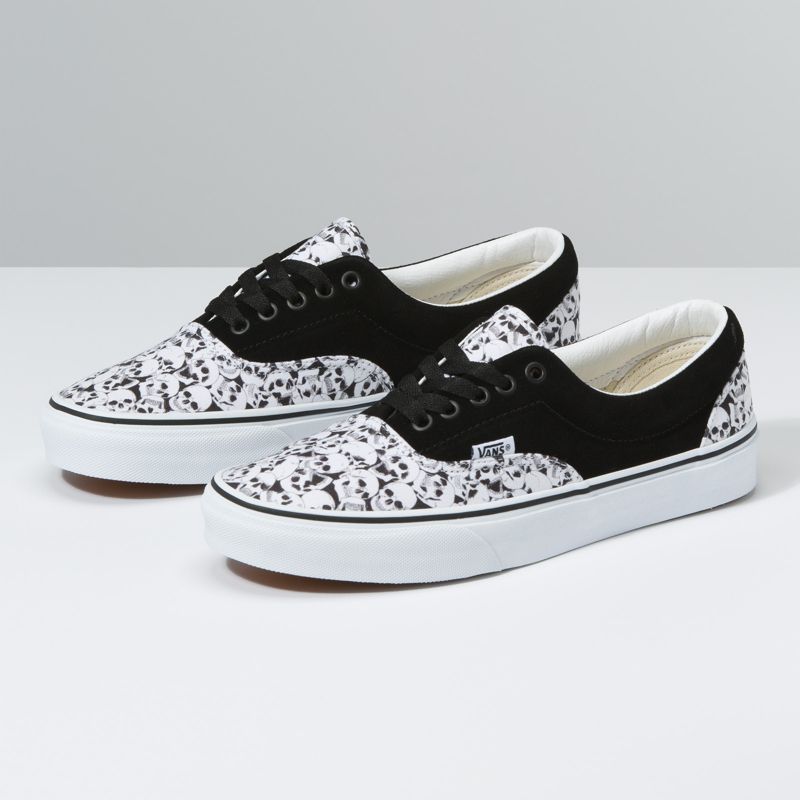 Bajos Vans Skulls Era Mujer Blancos Negros | Mexico-TVZ780654