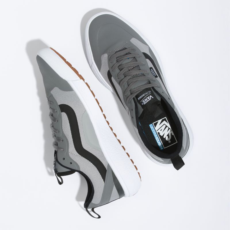 Bajos Vans UltraRange EXO Hombre Grises Oscuro Blancos | Mexico-IMD713295