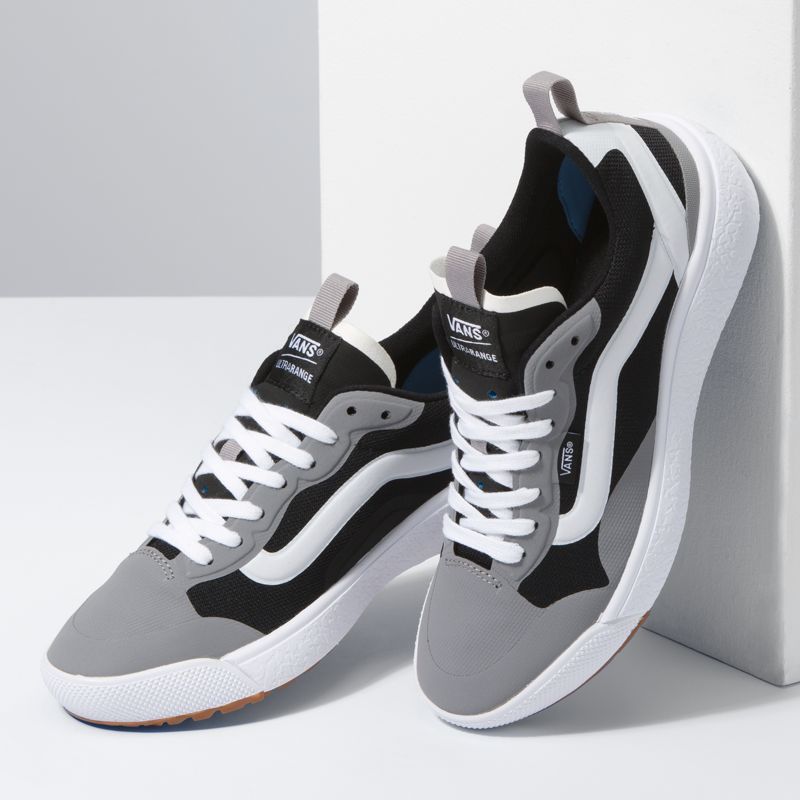 Bajos Vans UltraRange EXO Hombre Negros Grises Blancos | Mexico-MCN182456