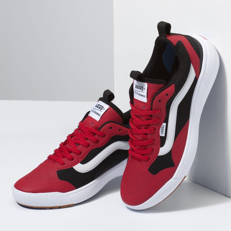 Bajos Vans UltraRange EXO Mujer Rojos Blancos | Mexico-NGZ073986