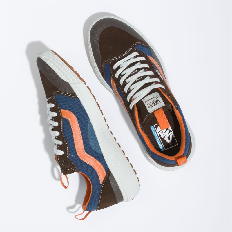 Bajos Vans UltraRange EXO SE Hombre Cafes Azul Marino | Mexico-KNI862045