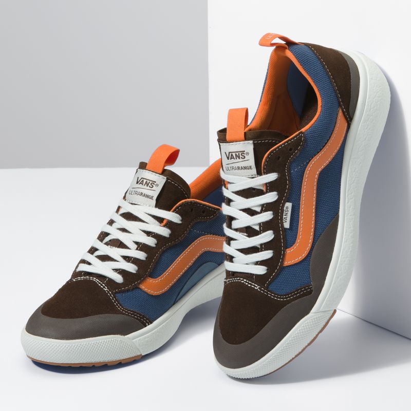 Bajos Vans UltraRange EXO SE Hombre Cafes Azul Marino | Mexico-KNI862045