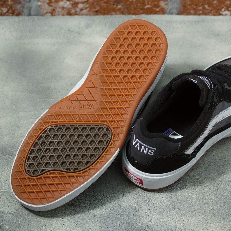 Bajos Vans Wayvee Mujer Negros Blancos | Mexico-GEF568310