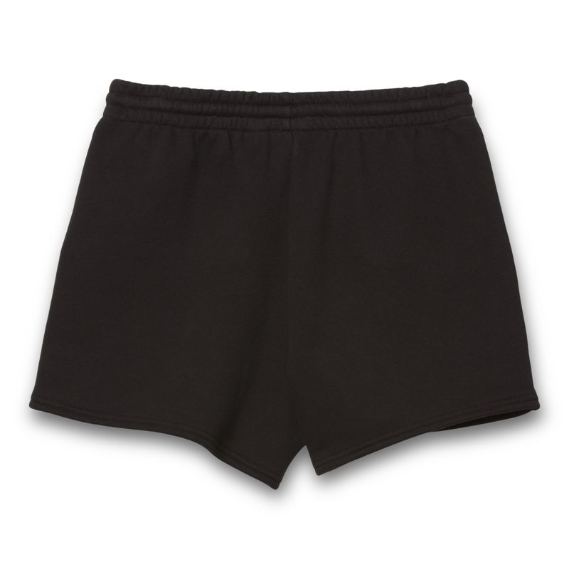 Bermudas Vans ComfyCush Mujer Negros Blancos | Mexico-IXQ019765