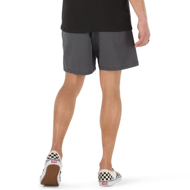 Bermudas Vans Range Hombre Negros | Mexico-UCH045213