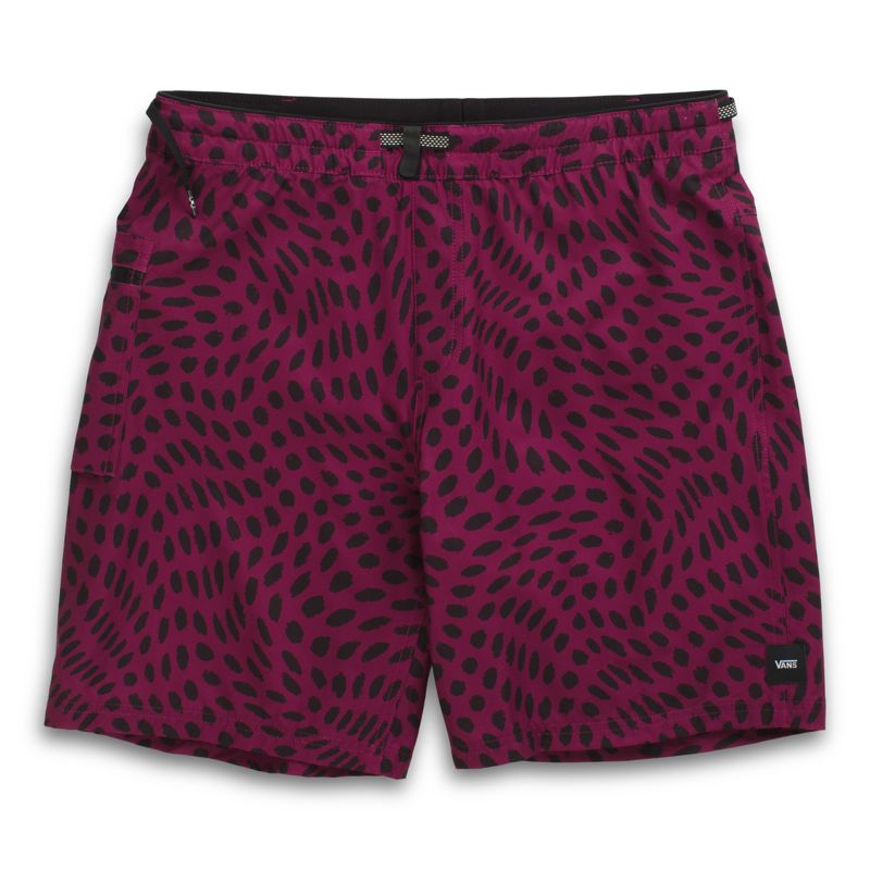 Bermudas Vans Surf Trunk 3 19\'\' Hombre Morados Negros | Mexico-KHD592618