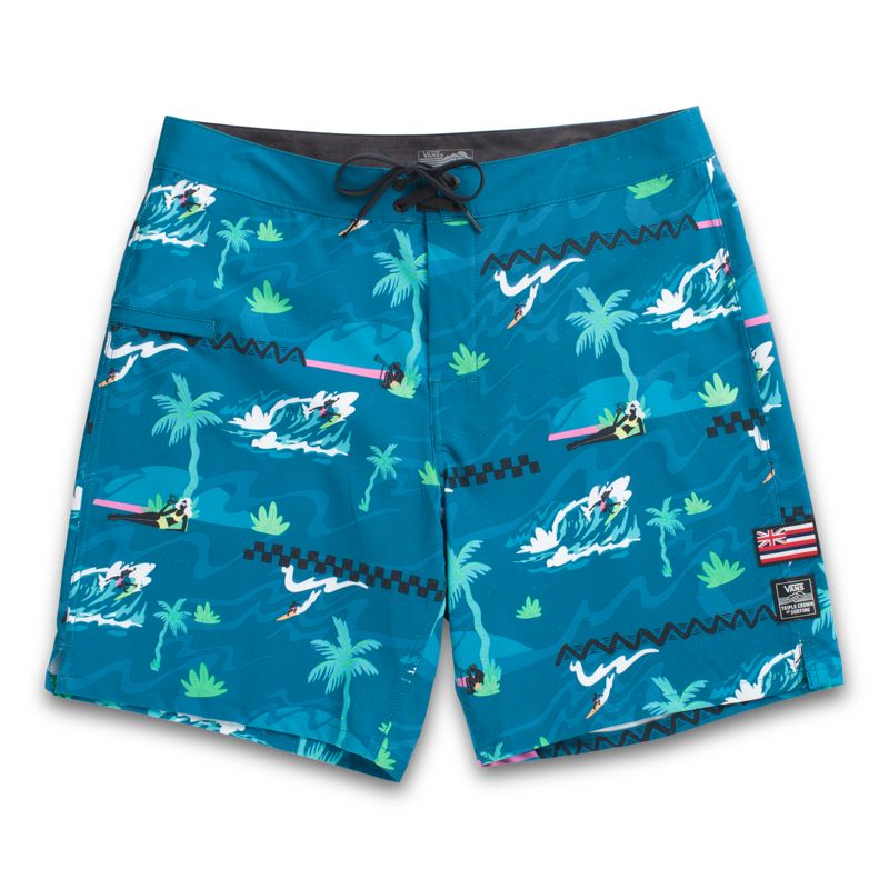 Bermudas Vans VTCS 2022 Hombre Azules | Mexico-ESN261405