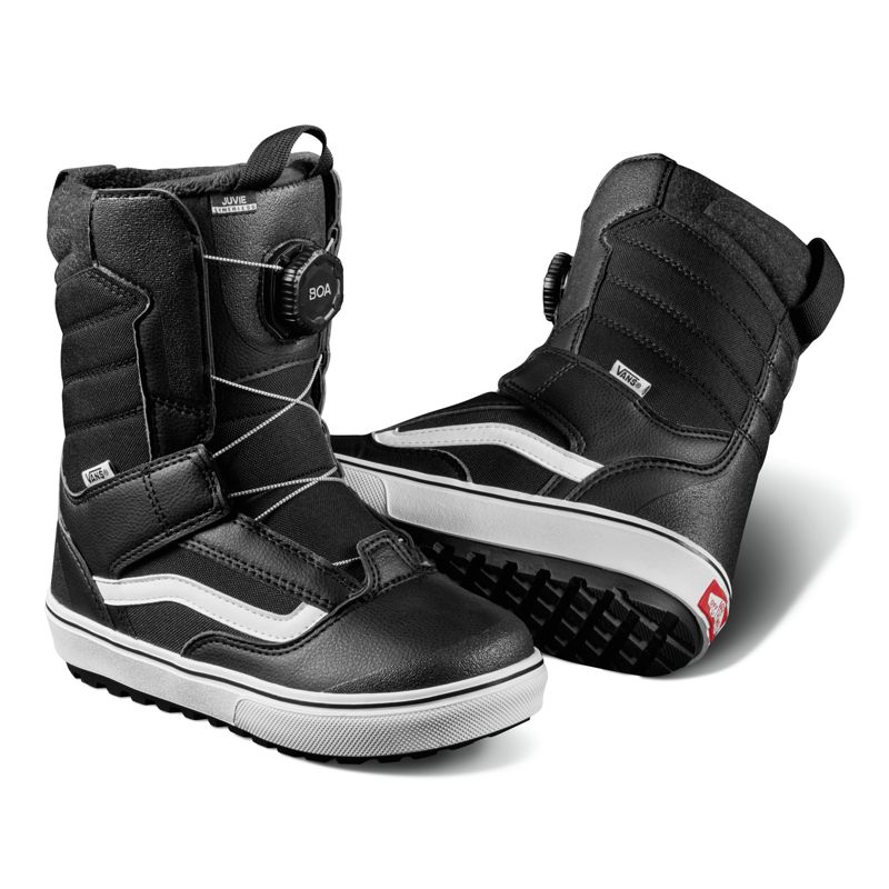 Botas de Invierno Vans Juvie Linerless Hombre Negros Blancos | Mexico-LSH365948