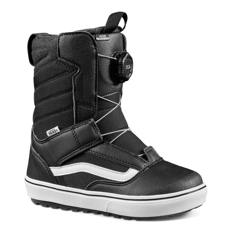 Botas de Invierno Vans Juvie Linerless Hombre Negros Blancos | Mexico-LSH365948