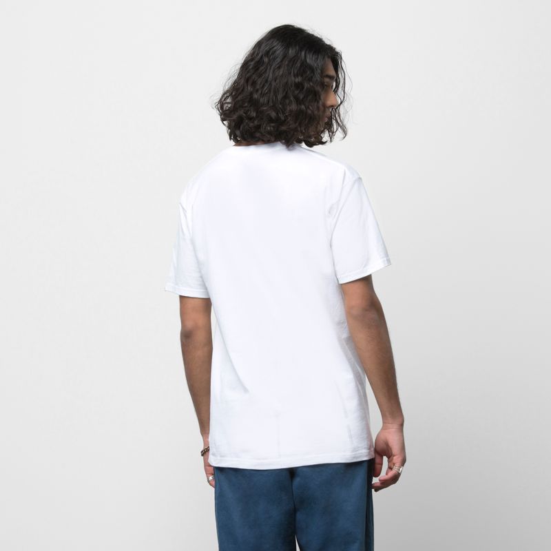 Camiseta Vans Buddy Hombre Blancos | Mexico-AYJ651984