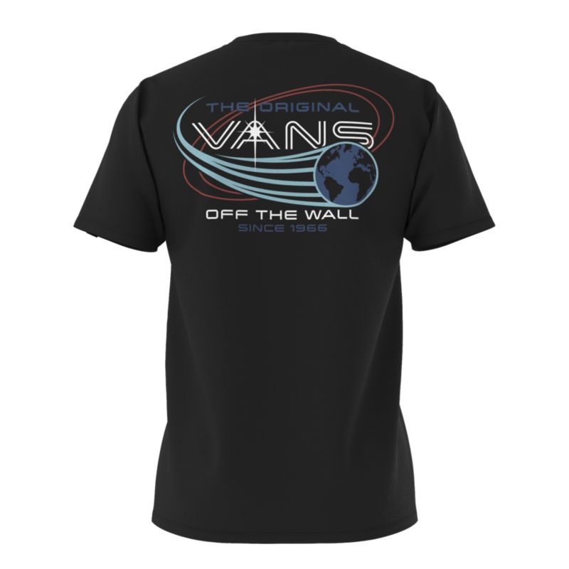 Camiseta Vans Global Movement Hombre Negros | Mexico-ZIG209816