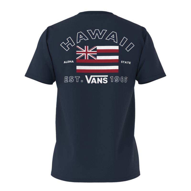 Camiseta Vans Hawaii Aloha State Hombre Negros | Mexico-WZK301248