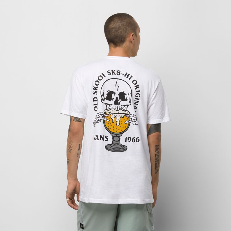 Camiseta Vans Lift Em High Hombre Blancos | Mexico-QKU785403