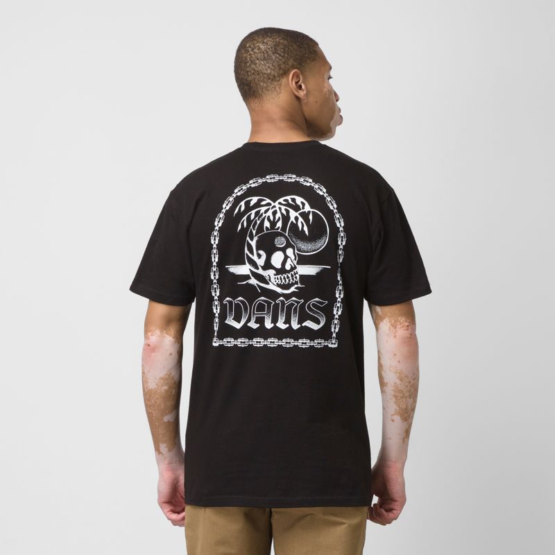 Camiseta Vans Lost In Paradise Hombre Negros | Mexico-BZV548270