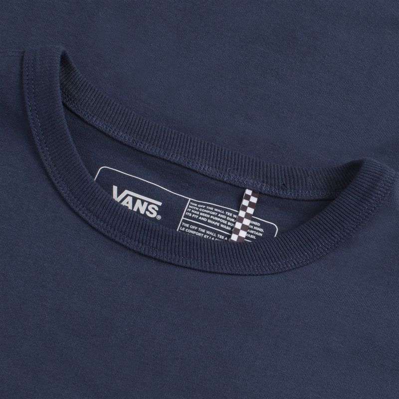 Camiseta Vans Off The Wall Hombre Azules | Mexico-GQF017235