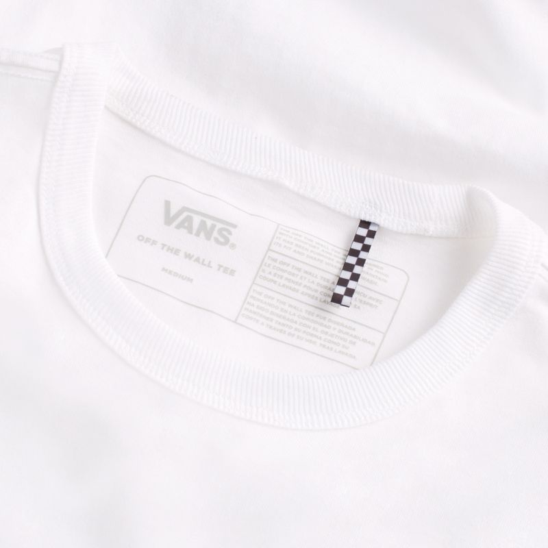 Camiseta Vans Off The Wall Hombre Blancos | Mexico-VCE784591