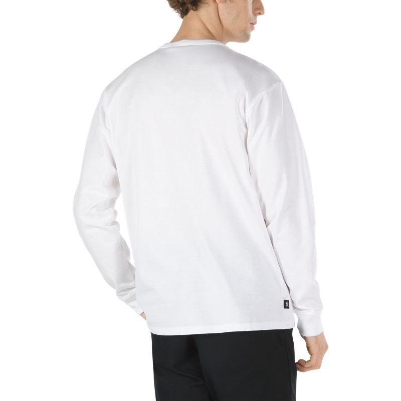 Camiseta Vans Off The Wall Hombre Blancos | Mexico-VCE784591