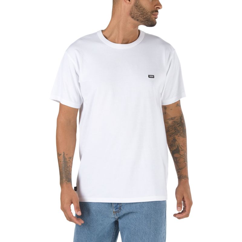 Camiseta Vans Off The Wall Hombre Blancos | Mexico-YPZ239864