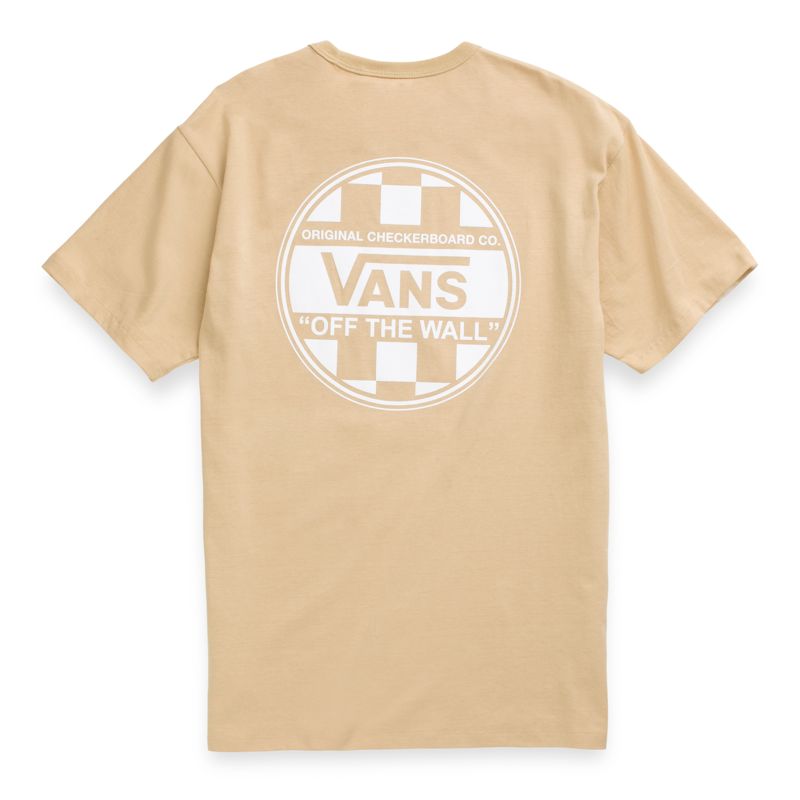 Camiseta Vans Off The Wall Hombre Kaki | Mexico-DYW835742