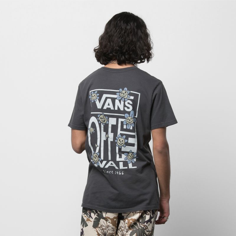 Camiseta Vans Trippy Hombre Negros | Mexico-CBZ238910