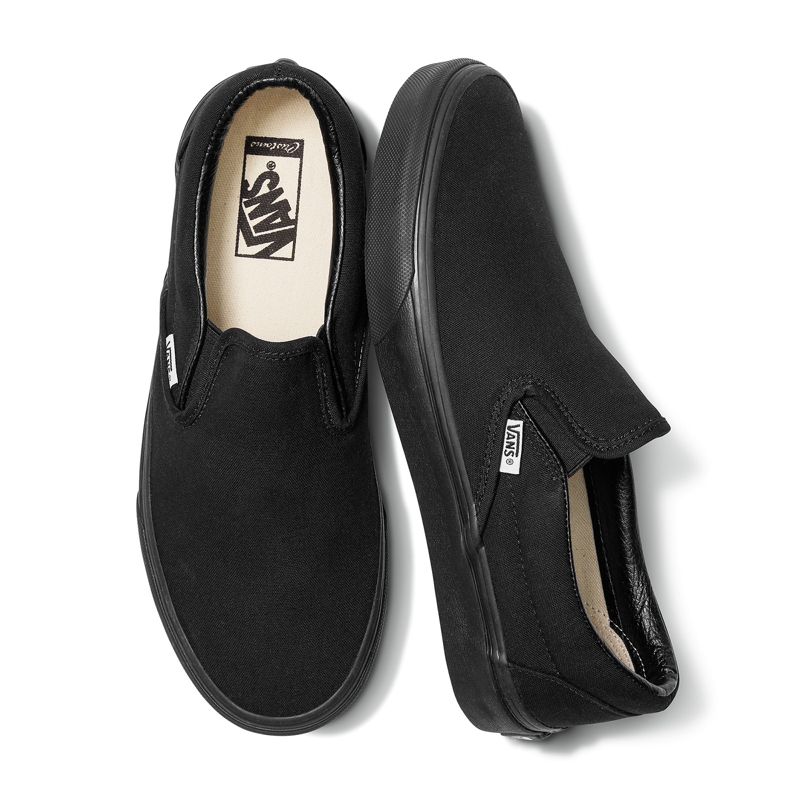 Mocassins Vans Anchos Hombre Negros | Mexico-ONQ862319