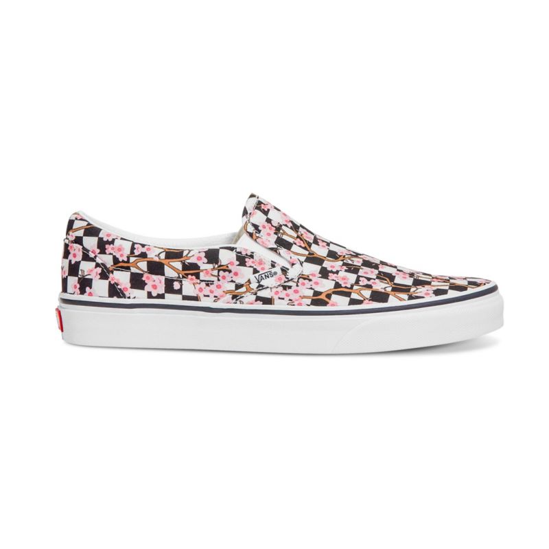 Mocassins Vans Checkerboard Anchos Mujer Rosas | Mexico-ODJ371954