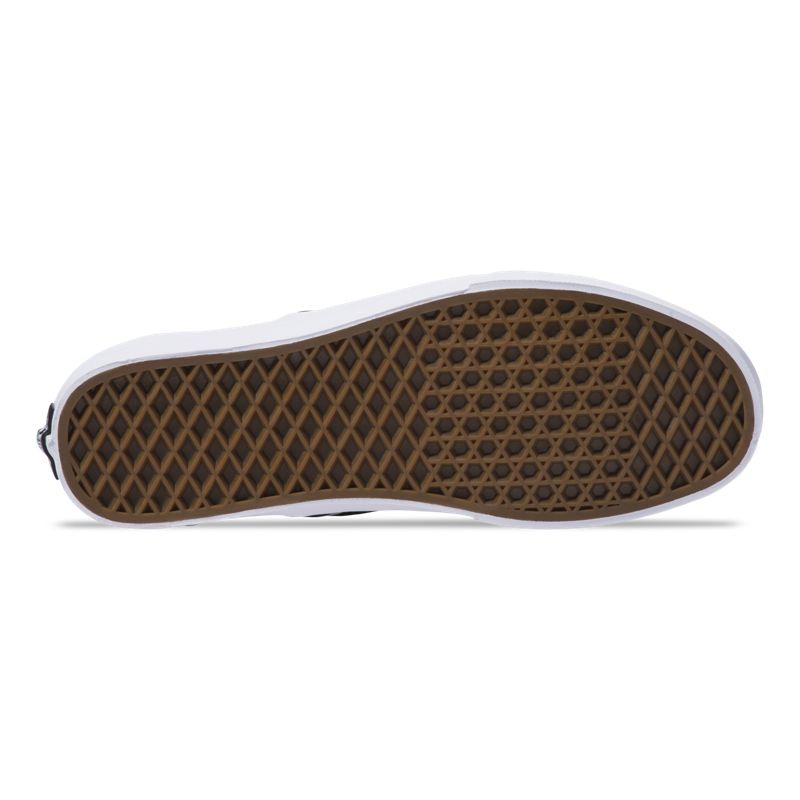 Mocassins Vans Checkerboard Hombre Negros | Mexico-JND608917