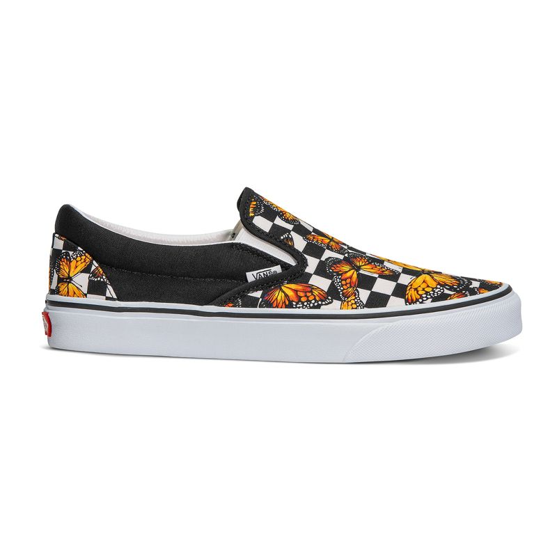 Mocassins Vans Checkerboard Mujer Butterfly | Mexico-NDU057891