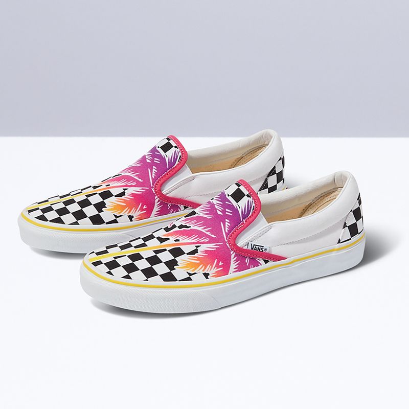 Mocassins Vans Checkerboard Mujer Multicolor | Mexico-UMD314265