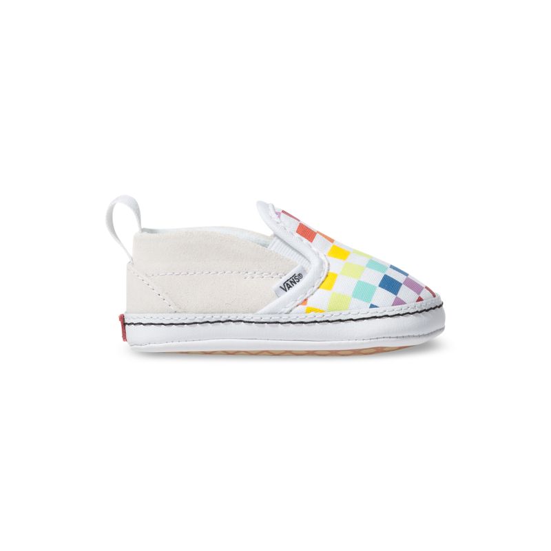 Mocassins Vans Checkerboard Niños Multicolor Blancos | Mexico-OEV321485