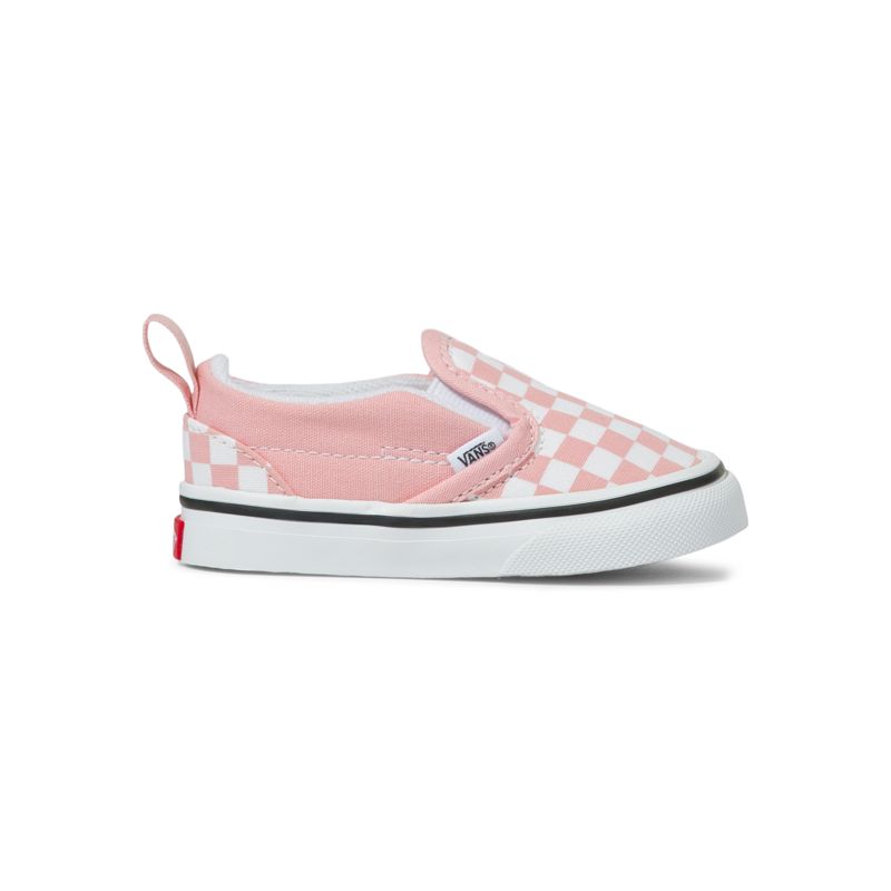 Mocassins Vans Checkerboard Niños Rosas Blancos | Mexico-VNB862507