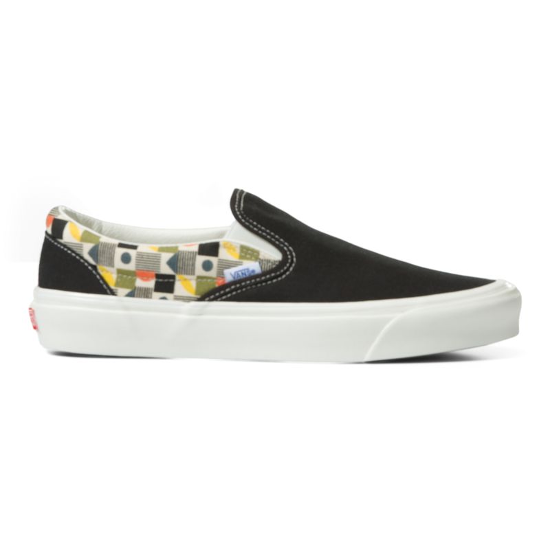 Mocassins Vans Classic 98 DX Hombre Negros Blancos | Mexico-JXC459076