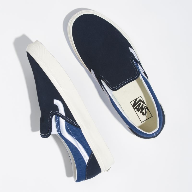 Mocassins Vans Classic Hombre Azul Marino | Mexico-MEN432915