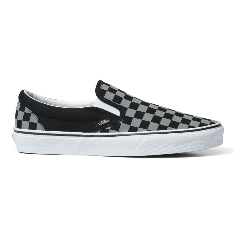 Mocassins Vans Classic Hombre Blancos Negros | Mexico-CPI680431