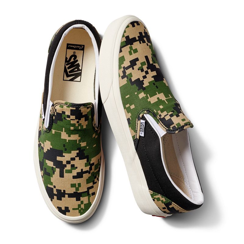 Mocassins Vans Classic Hombre Camuflados | Mexico-WGD806943