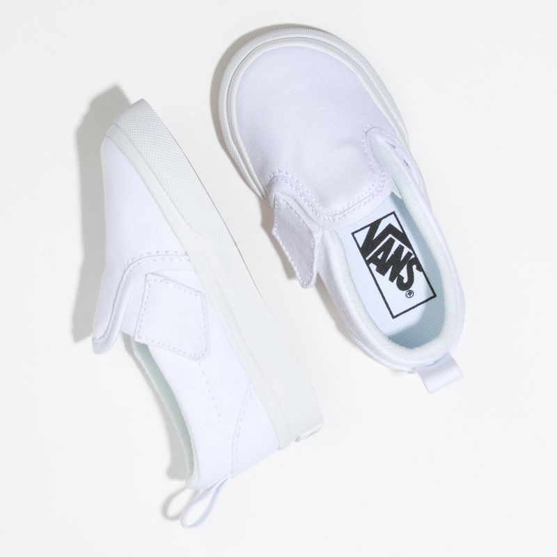 Mocassins Vans Classic Niños Blancos | Mexico-NCW128790