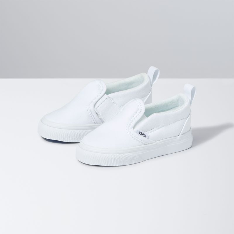 Mocassins Vans Classic Niños Blancos | Mexico-NCW128790