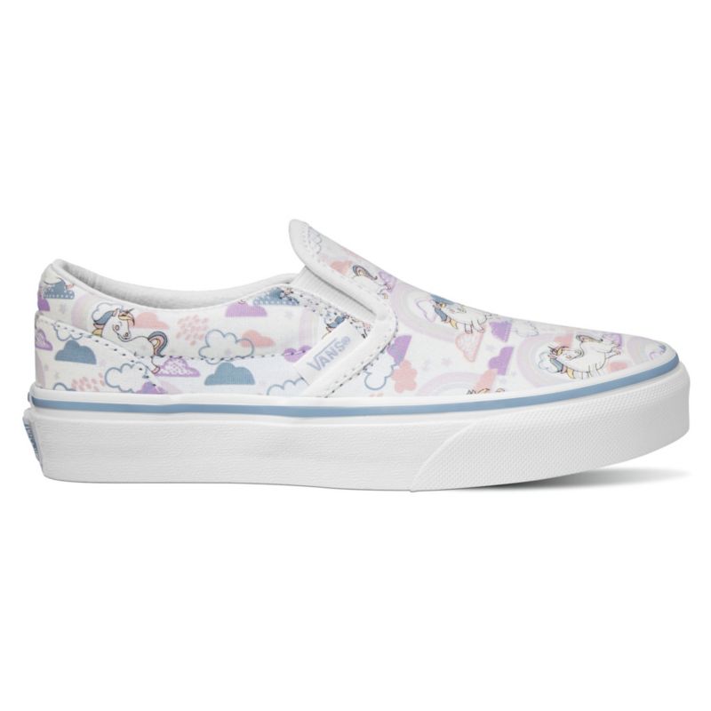 Mocassins Vans Classic Niños Blancos | Mexico-RUO597841