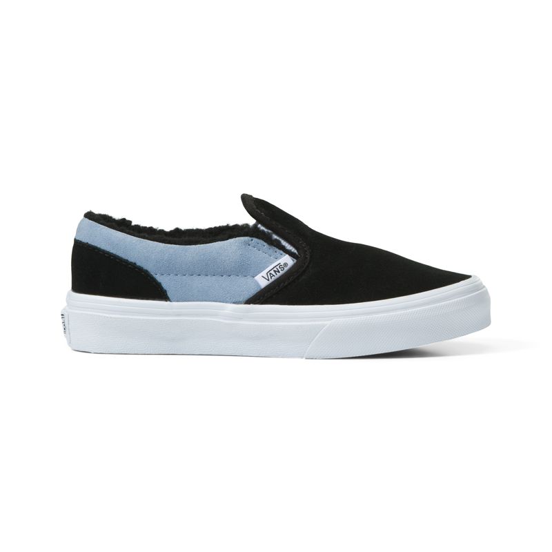 Mocassins Vans Classic Niños Grises Azules | Mexico-GNI319720