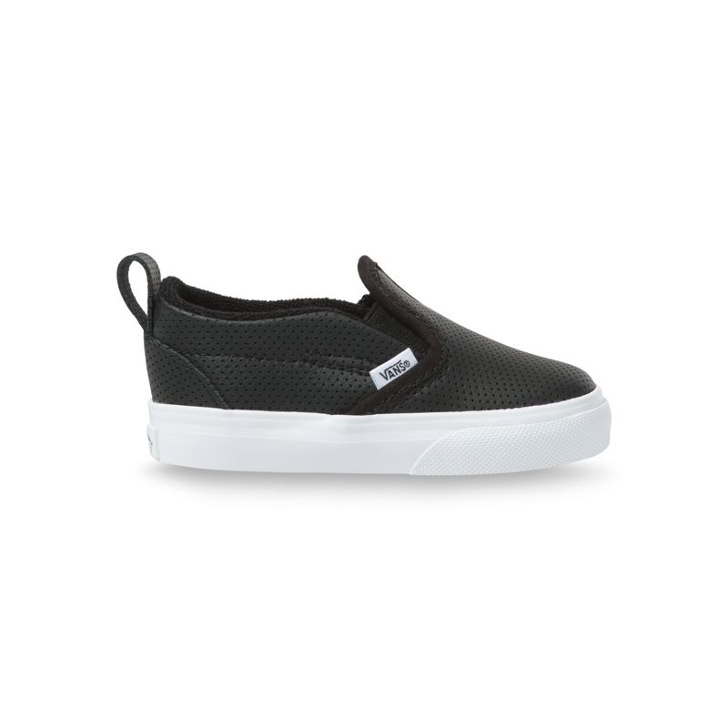 Mocassins Vans Classic Niños Negros Blancos | Mexico-RGD148607