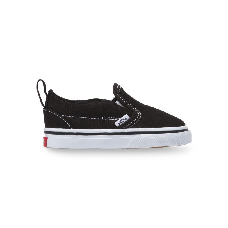 Mocassins Vans Classic Niños Negros Blancos | Mexico-WTV067549