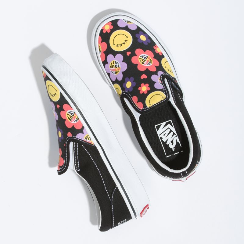 Mocassins Vans Classic Niños Negros | Mexico-KLH278095